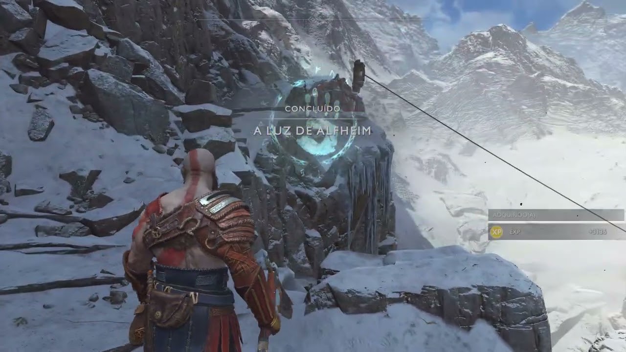 God of War Parte 11 - Chegando ao Coração da Montanha