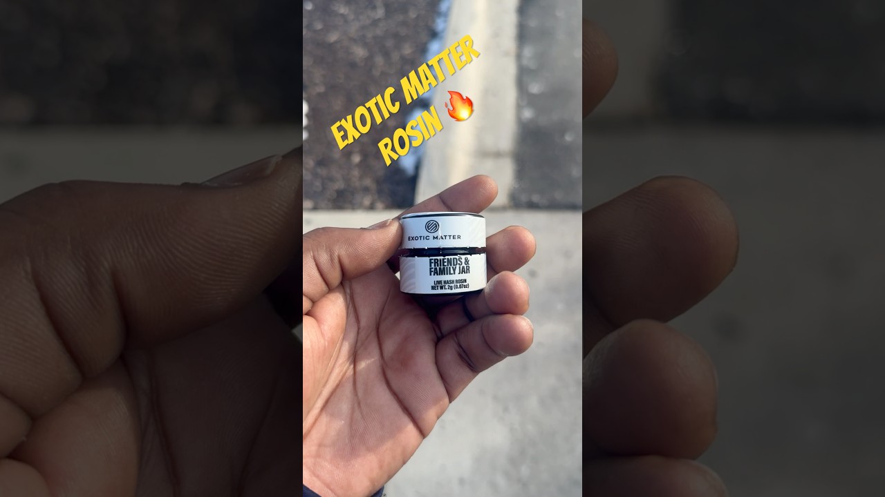 Exotic Matter Rosin ‼️🔥 #short #shorts #shortvideo #shortsvideo
