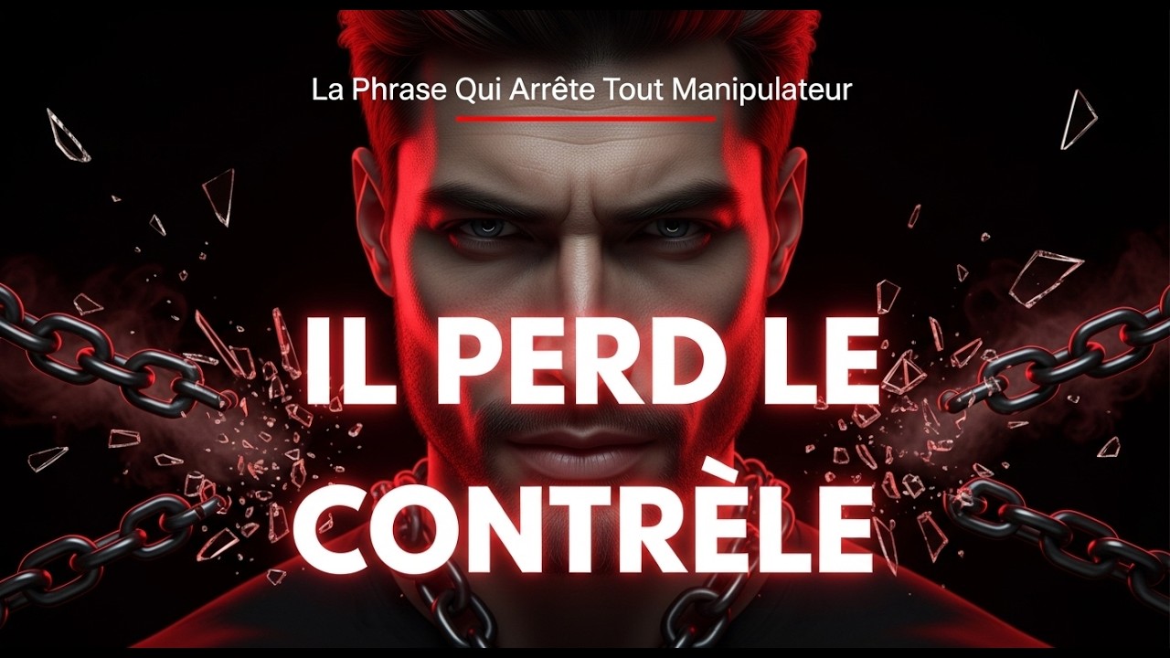La Technique Secr&egrave;te Pour Stopper un Manipulateur Sans Dire un Mot de Trop (Psychologie Sombre)