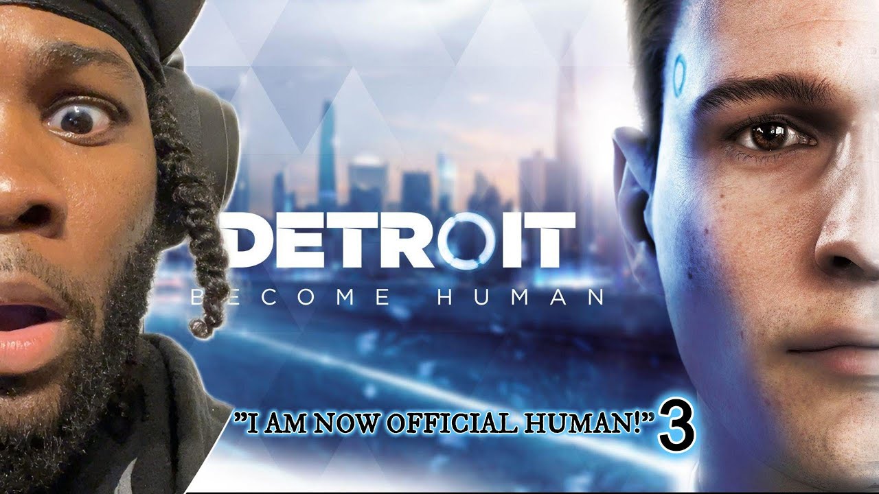 PLAYING DETROIT; BECOME! PT3 THE AI COP GOT HIT BY A CAR! I MADE THE WRONG MOVE AND GOT HIM UNALIVED