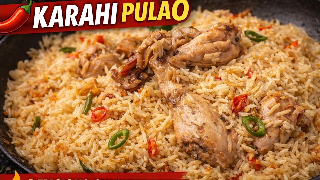 Karahi pulao !!