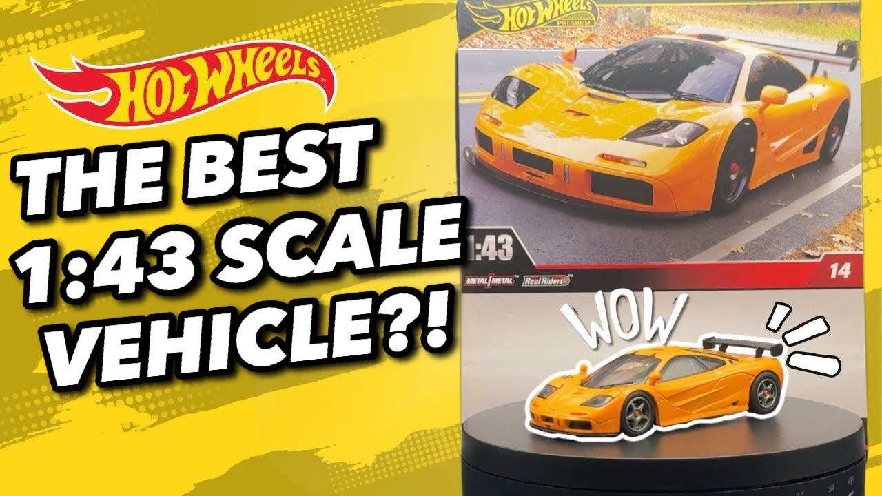 I can’t BELIEVE this is a peg warmer! | Hot Wheels McLaren F1 GTR 1:43 Review