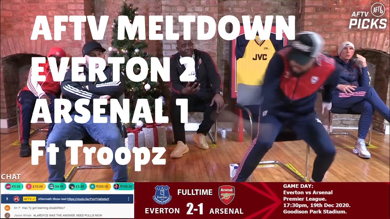 AFTV Meltdown || Everton 2 - Arsenal 1 #everton #arsenal