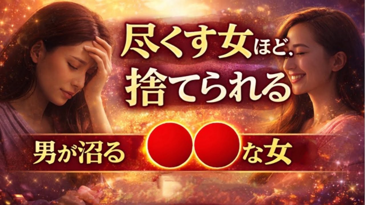 【閲覧注意】男性が本能的に「離れられなくなる」女性の波動の作り方【ブッダの教え】