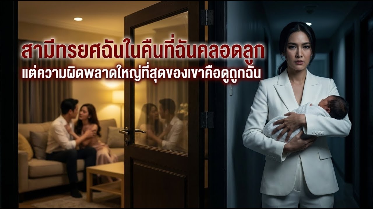 สามีทรยศฉันในคืนที่ฉันคลอดลูก แต่ความผิดพลาดใหญ่ที่สุดของเขาคือดูถูกฉัน