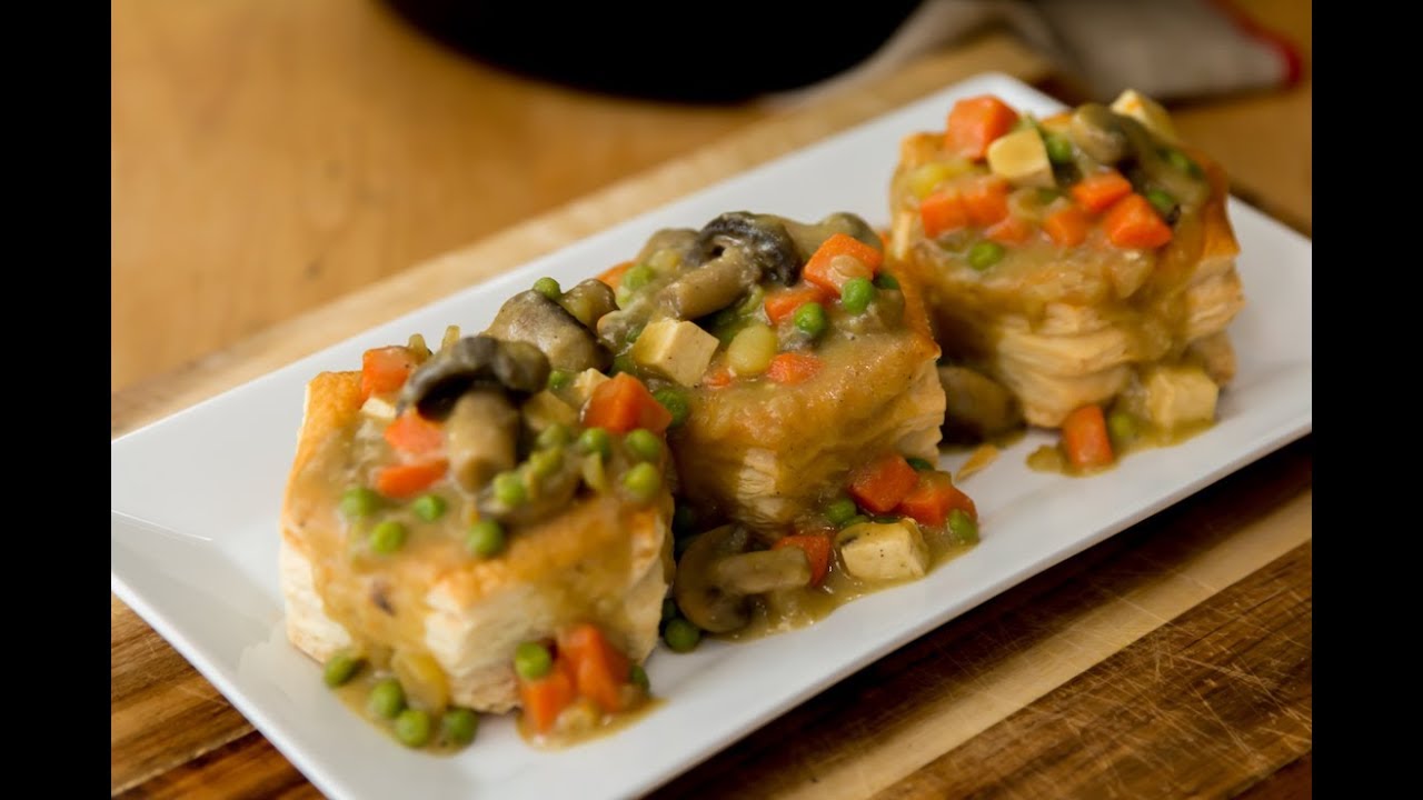Vol-au-vent végétaliens
