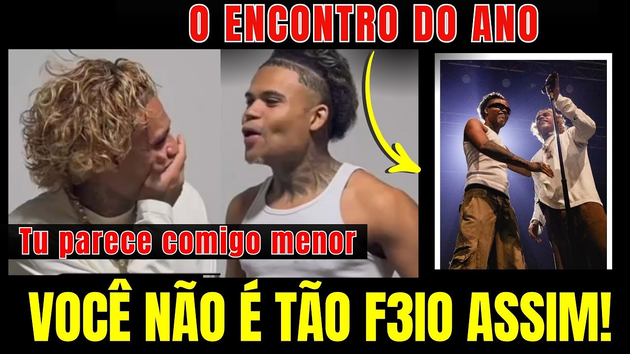 🚨MC Cabelinho encontra o Sósia MC Pentelhinho e tem reação inusitada