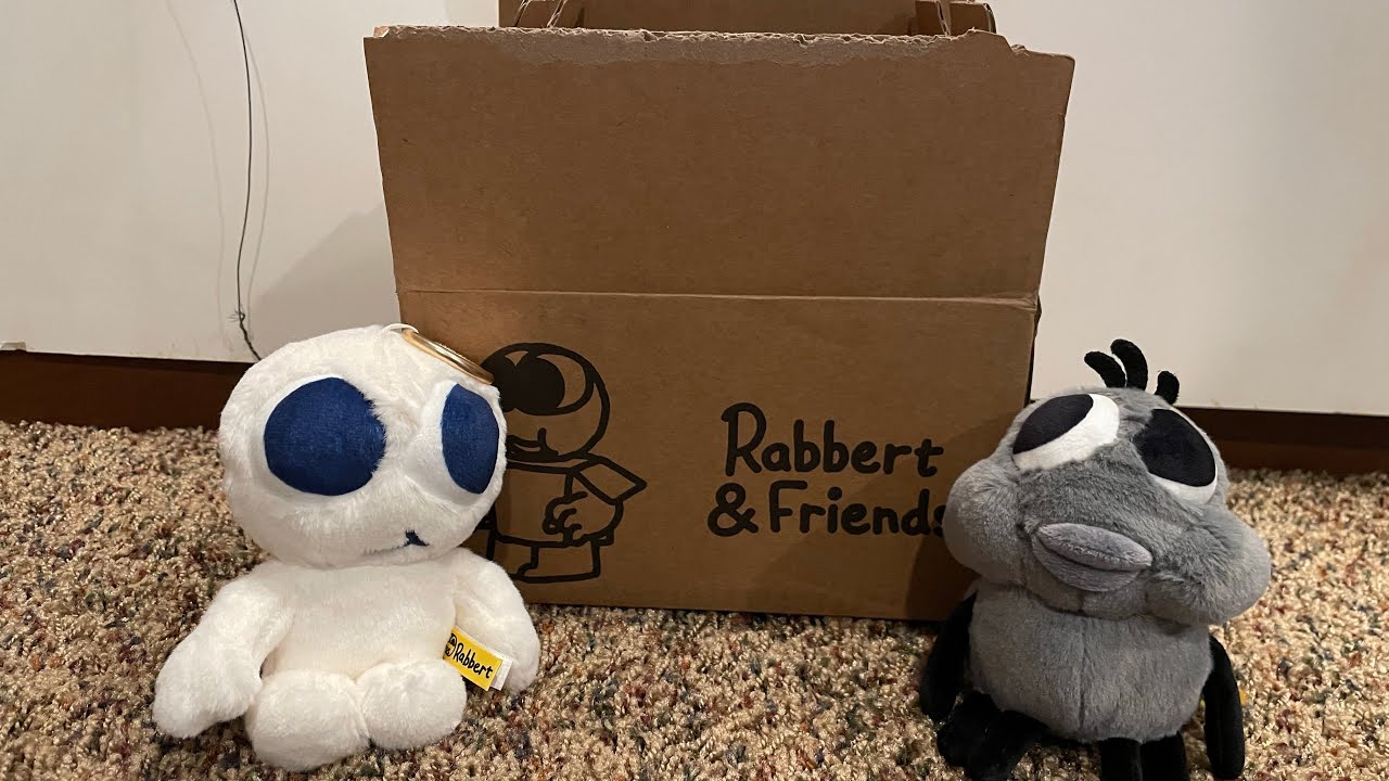 Unboxing my new Rabbert and Nestor plushies!