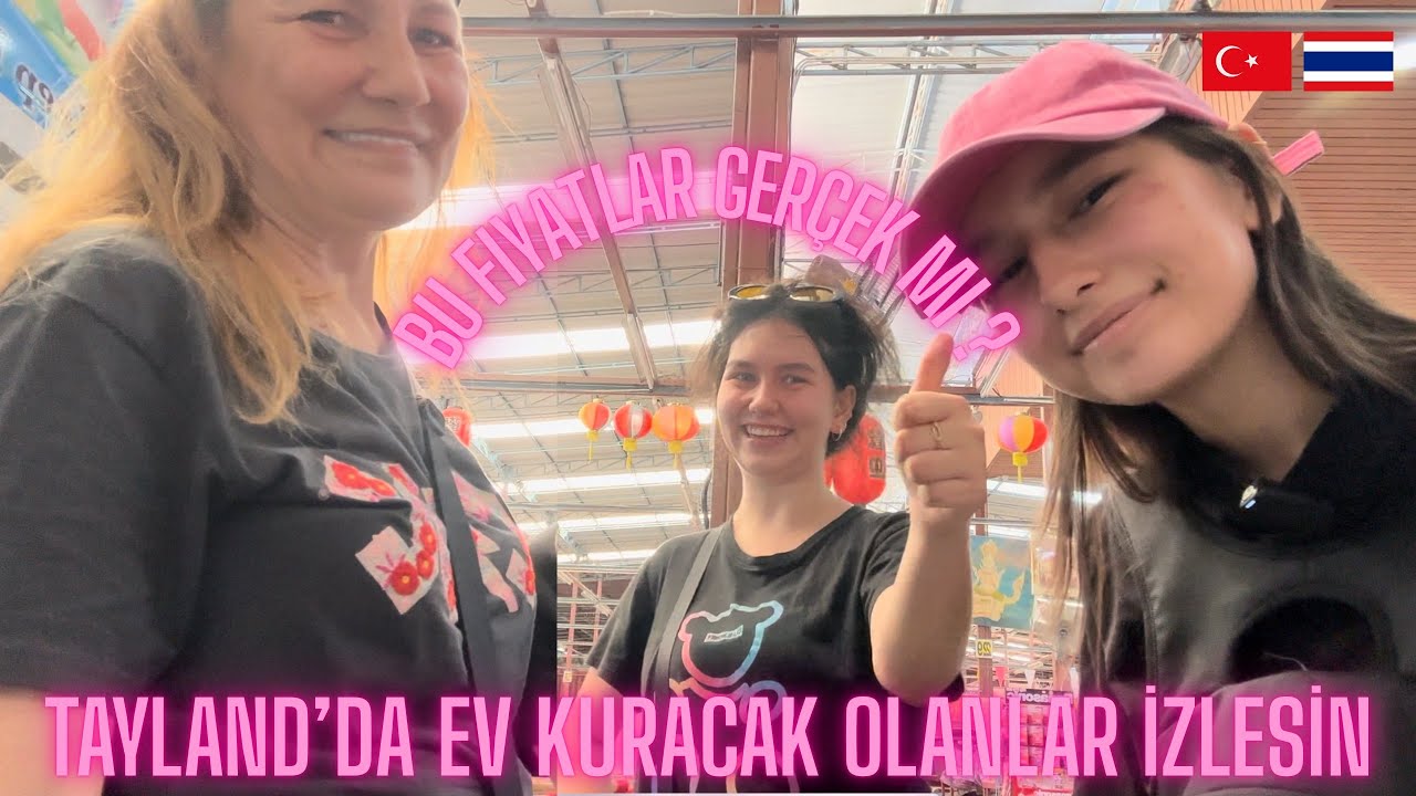 PATTAYA’DA UCUZ ALIŞVERİŞİN SIRRI ?!! #yurtdisindayasam 