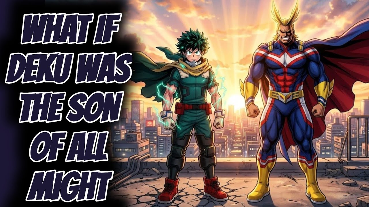 What if deku was the son of all might and had a body enhancement quirk