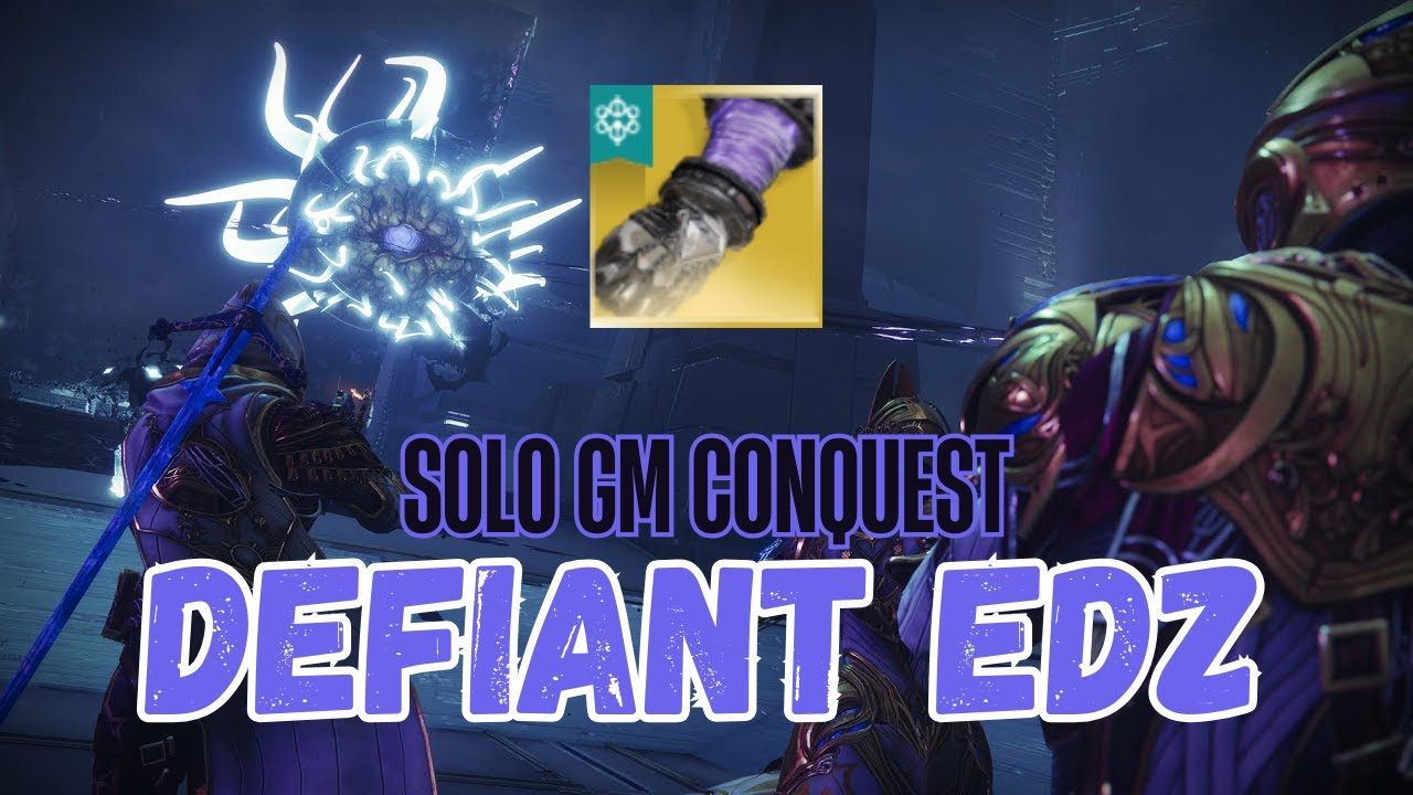 Solo GM Conquest Defiant EDZ with Voidwalker Warlock [Destiny 2] - Vortigern