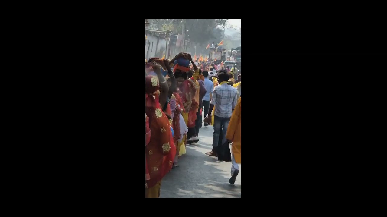 351kalsha yatra chainpur se Rajgir21km paidal yatra sardhalu devi sathapana2dj #viralvideo.jayshree 