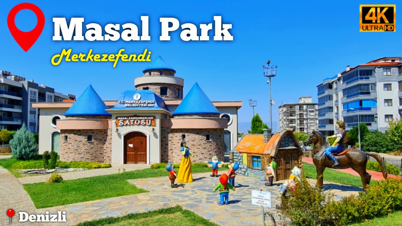 Denizli Masal Park Tanıtım Gezisi - 4K (2024) | Denizli'de Gezilecek Yerler
