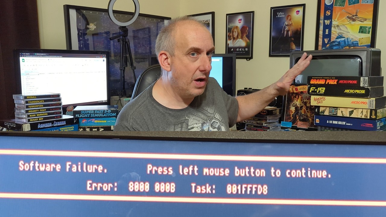 EP-285: Тестирование игр для Amiga 500 на стандартном A1200 с дисков.