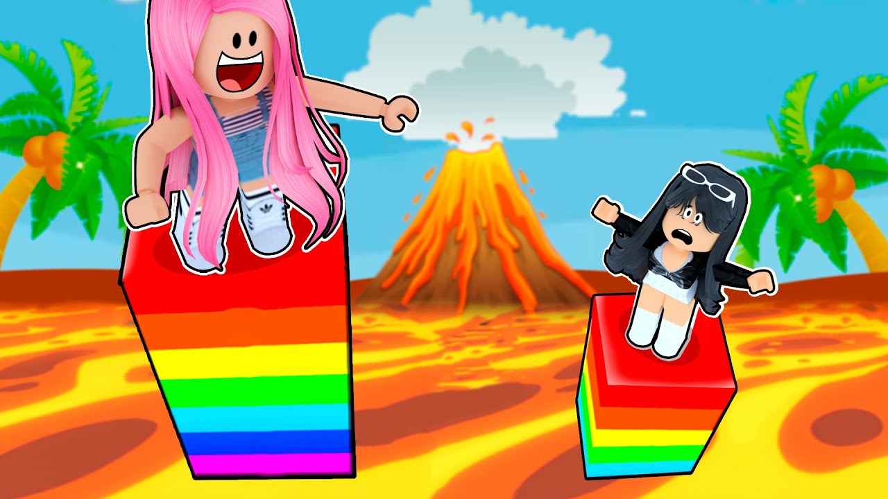 A NICOLE FICOU MUITO BRAVA COMIGO @maffiblox  (Digite ou morra Roblox)