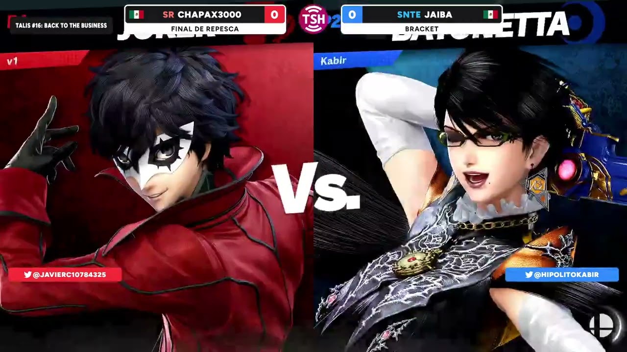 Talis 16 - LF - Chapax3000 (Joker, Marth) vs Jaiba (Luigi, Bayonetta)