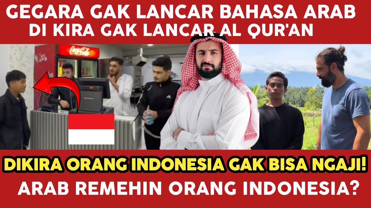 REAKSI ORANG ARAB KAGET! DIKIRA INDONESIA GAK BISA AL QUR'AN 