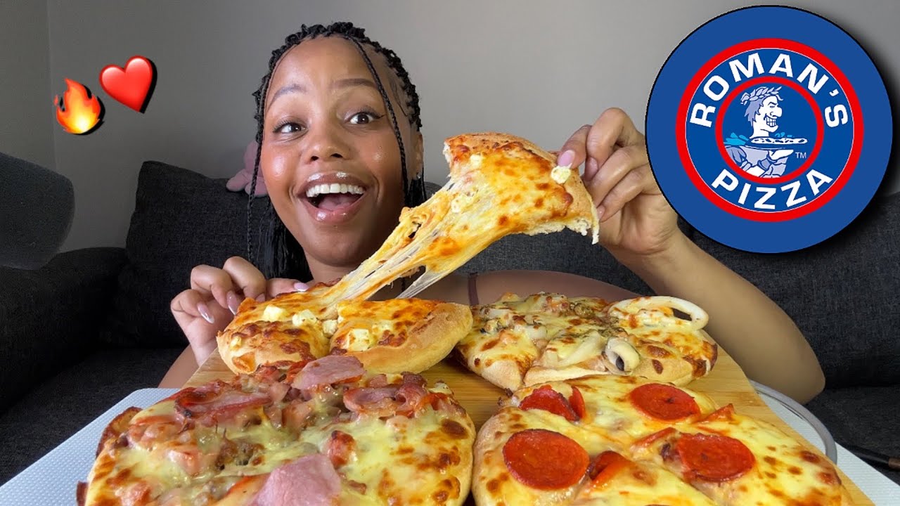 Давайте съедим ЧЕТЫРЕ ПИЦЦЫ😋✨|Южноафриканский мукбанг🇿🇦❤️‍🔥