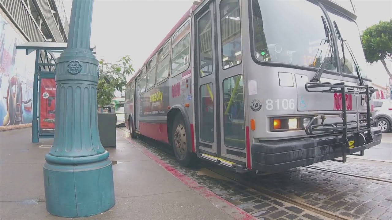 Time Lapse: F Market & Wharves inbound