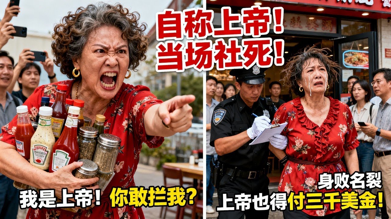 中國大媽團在舊金山高檔餐廳狂拿調料瓶，怒斥老闆：「我們是上帝！」華裔員警亮出監控，她們被控“系統性盜竊”，罰款3000美金，身敗名裂！