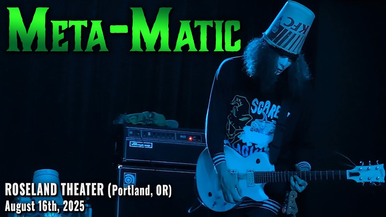 Meta-Matic | Buckethead 4K (LIVE) at Roseland Theater (2025)