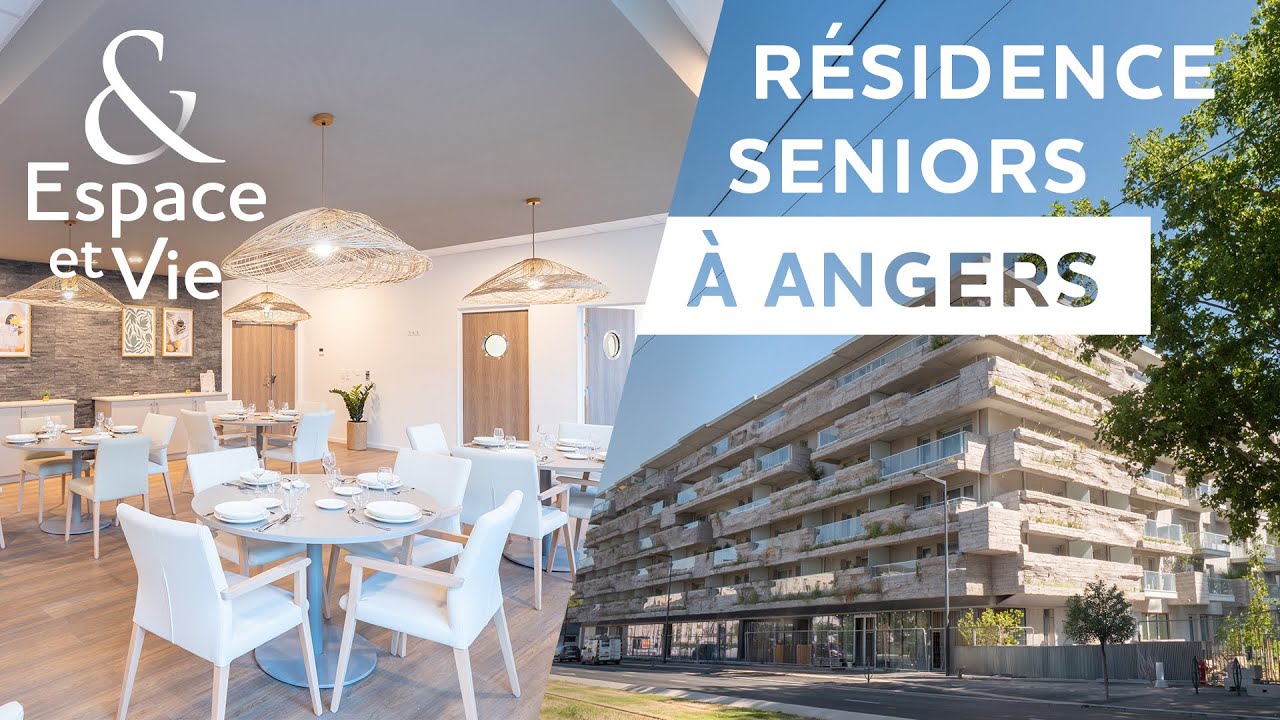 Espace et Vie Angers : une résidence seniors au cœur d’une ville où il fait bon vivre