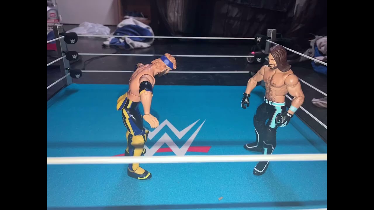 Logan Paul Canadian Destroyer To AJ Styles Stop-Motion #wwe #loganpaul #ajstyles 