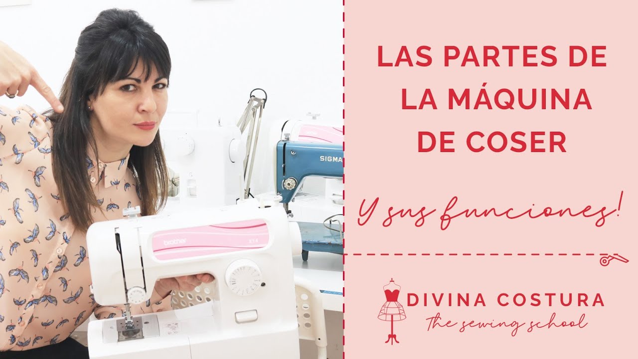 💝 PARTES DE MÁQUINA DE COSER | FUNCIONES | Curso Online de Costura | TE AYUDO?? | ✅ #2