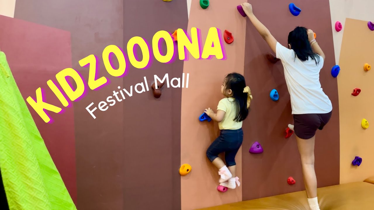 KIDZOOONA Festival Mall Indoor Playground! One of the biggest we have been to (so far)!