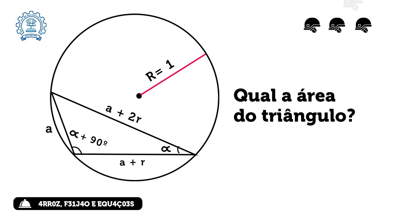 Geometria PESADA direto do IIT   JEE Advanced o ITA da Índia