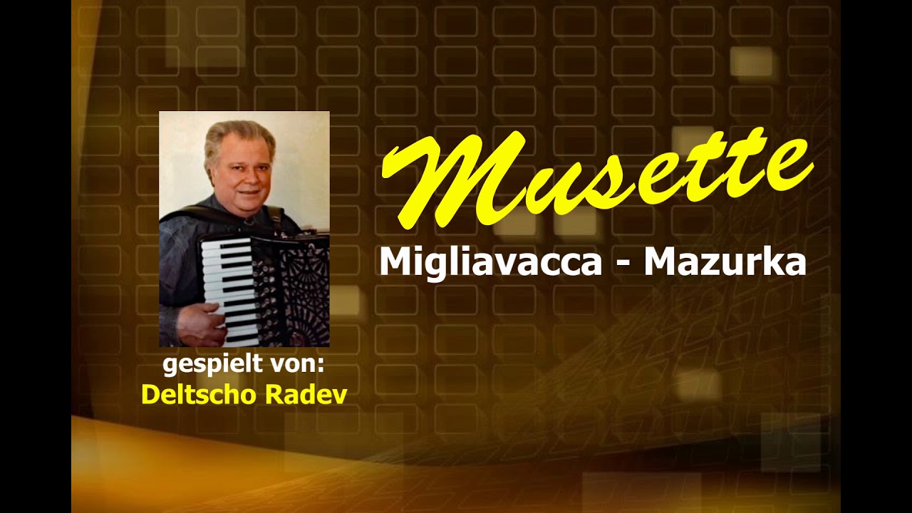 Akkordeon MUSETTE | Migliavacca - Mazurka