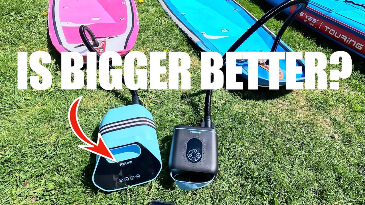Which one is best? Testing Topump 260 & 300, fastest to inflate, deflate and who can pump the most?
