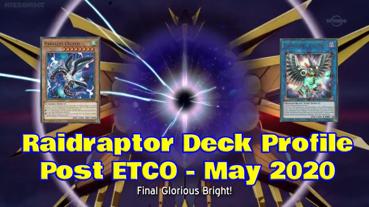 Raidraptor Deck Profile Post ETCO May 2020 (w/combos)