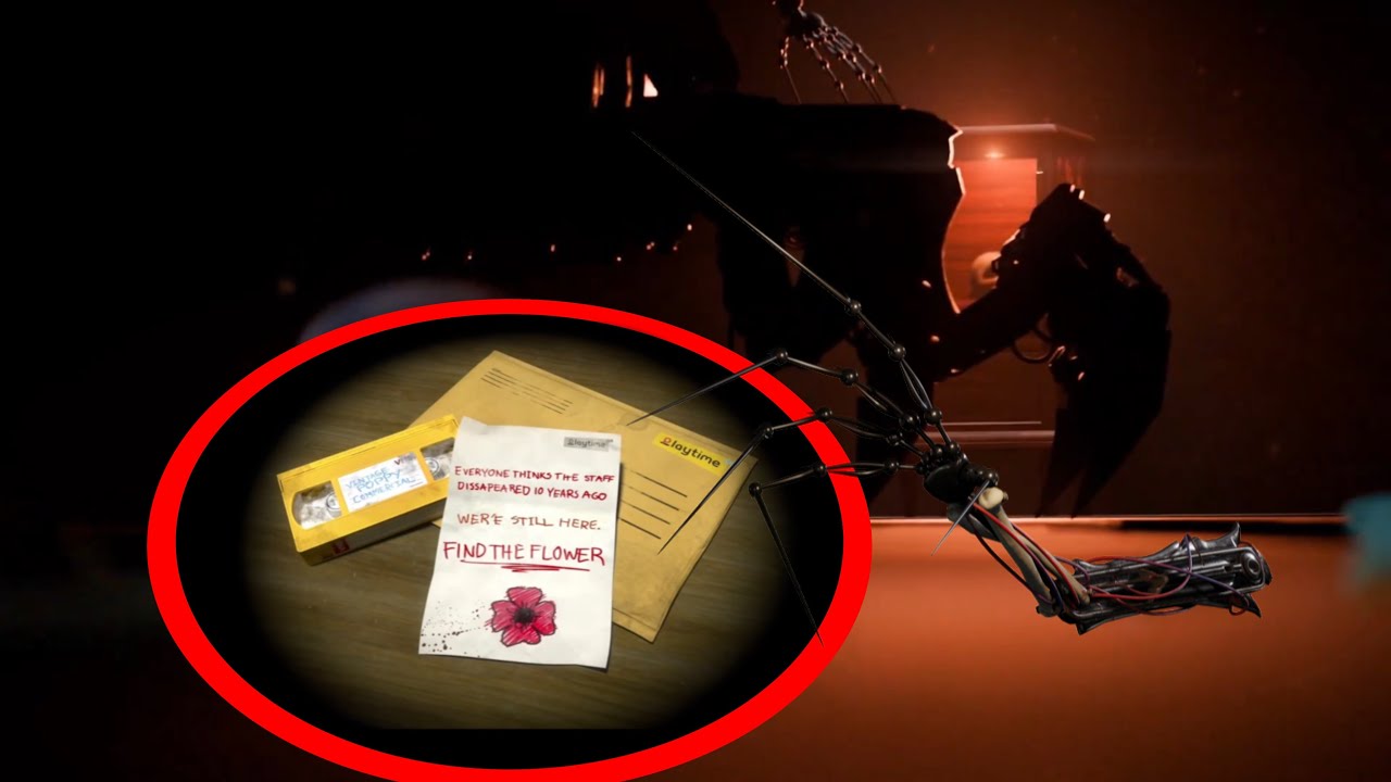 Did The Prototype Send Us The Letter At The Beginning Of Poppy Playtime? Quick Theory Before Ch5