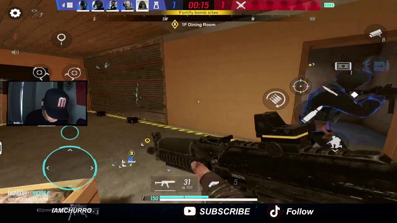 Playing Siege Mobile! I know I have 0 viewers. I read chat.