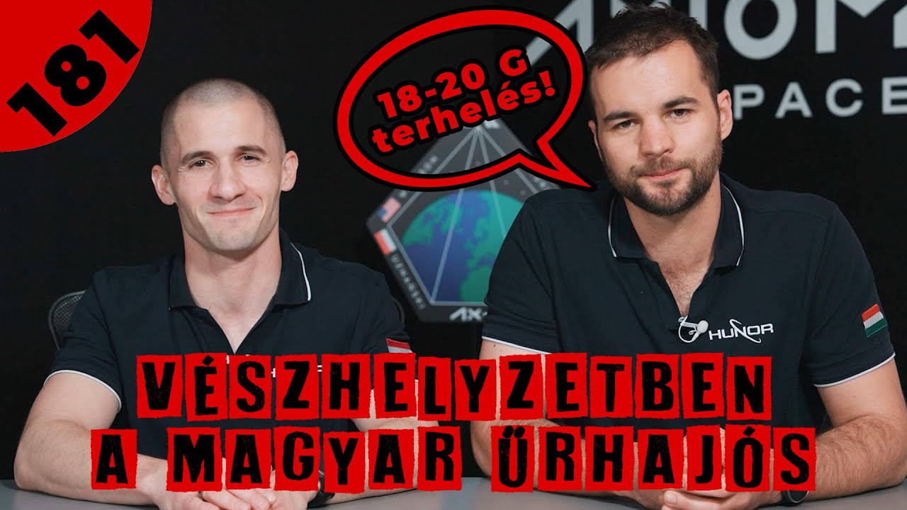 🎬 Vészhelyzetre felkészülni! - HUNOR magyar űrhajós program |  #181  |  ŰRKUTATÁS MAGYARUL