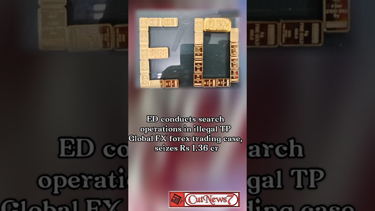 ED conducts search operations in illegal TP Global FX forex trading case, seizes Rs 1.36 cr #ed