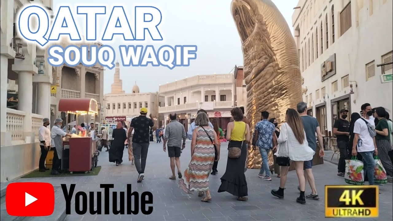 QATAR , Souq Waqif - Traditional Market 2022 - 4K UHD 60FPS. in Doha, Qatar 🇶🇦