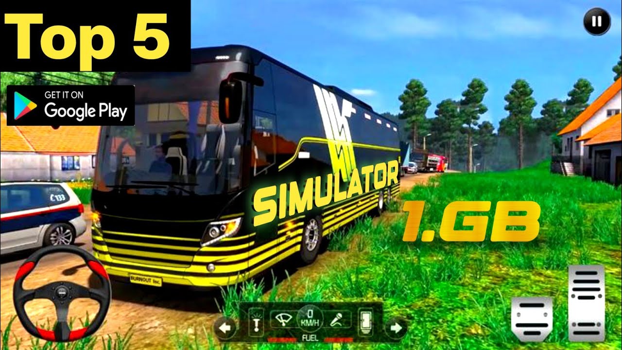 Top 5 Bus Simulator Game For (Android/Ios) 2025