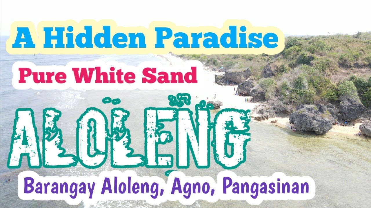 Hidden Paradise with Pure White Sand at Aloleng, Agno, Pangasinan