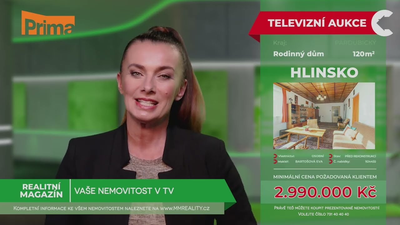 Realitní magazín: TV Prima 29.1.2026