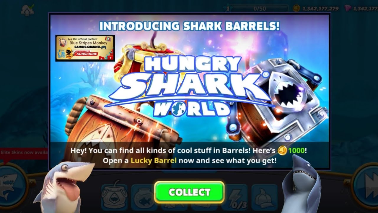 HUNGRY SHARK WORLD - THE BARRELS VERSION