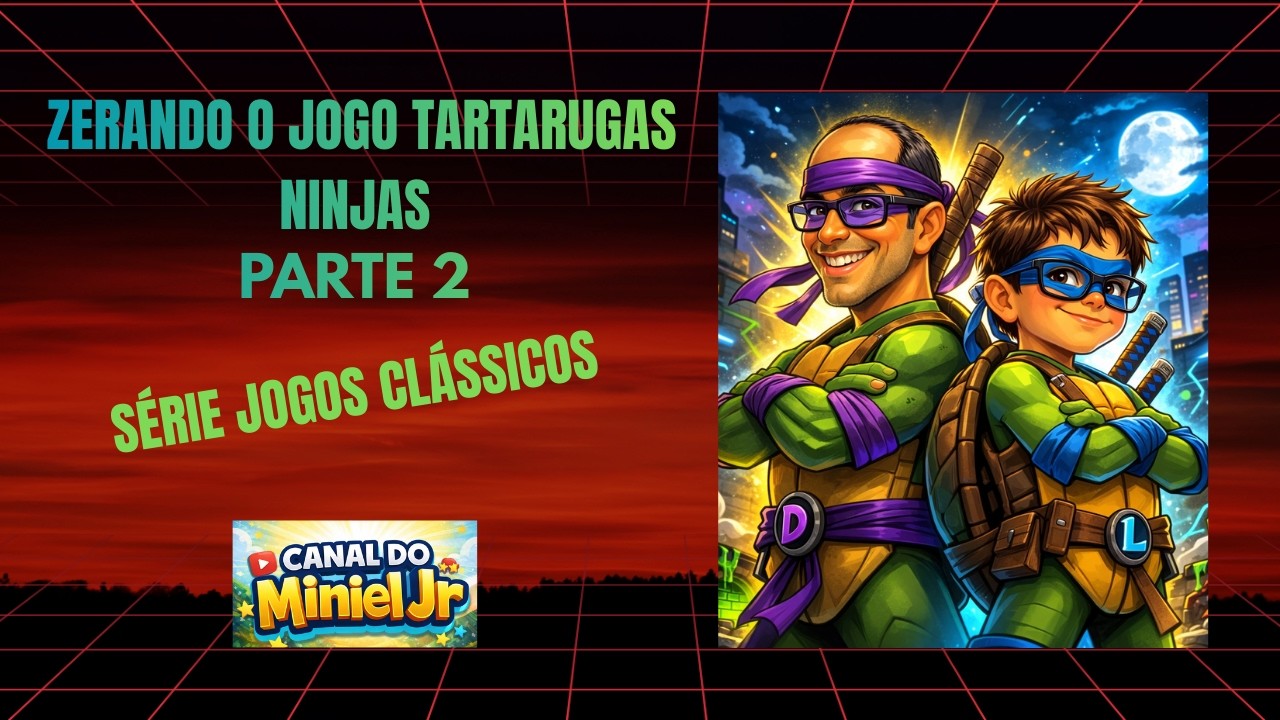 Zerando o jogoTartarugas ninjas parte 2