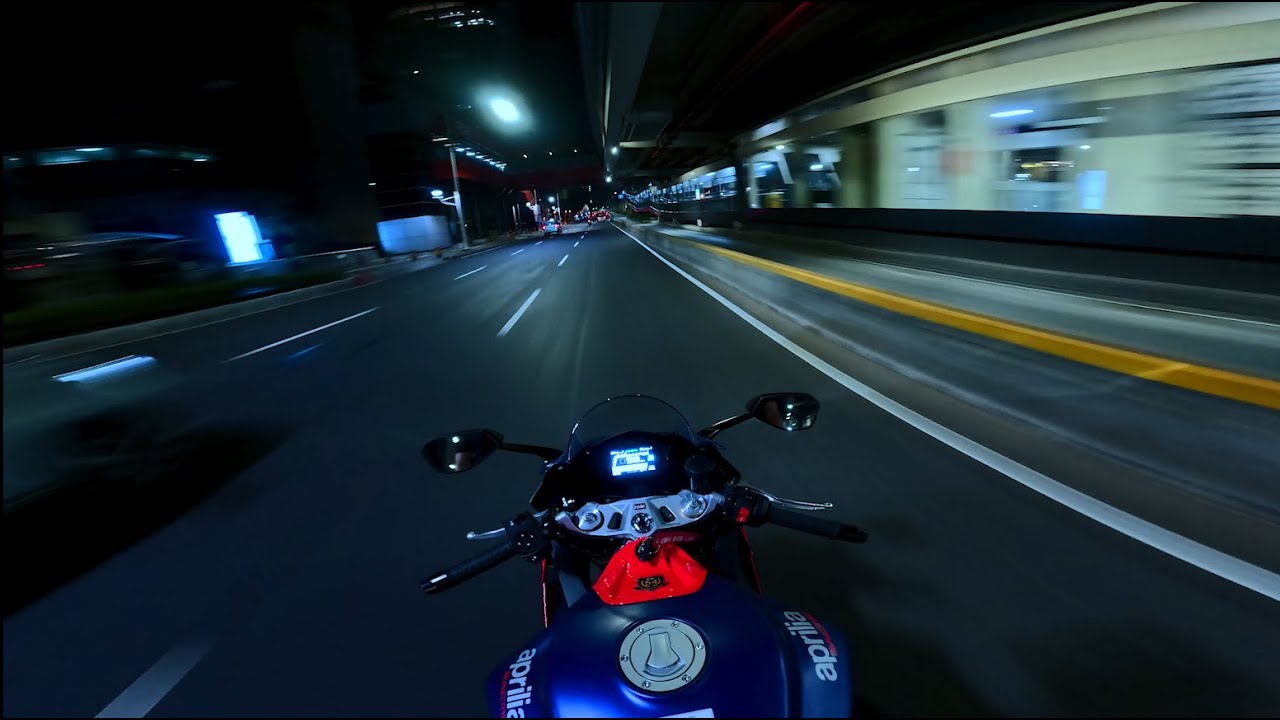 NIGHTRIDE W/ Aprilia RS660 + ARROW EXHAUST || PURE SOUND