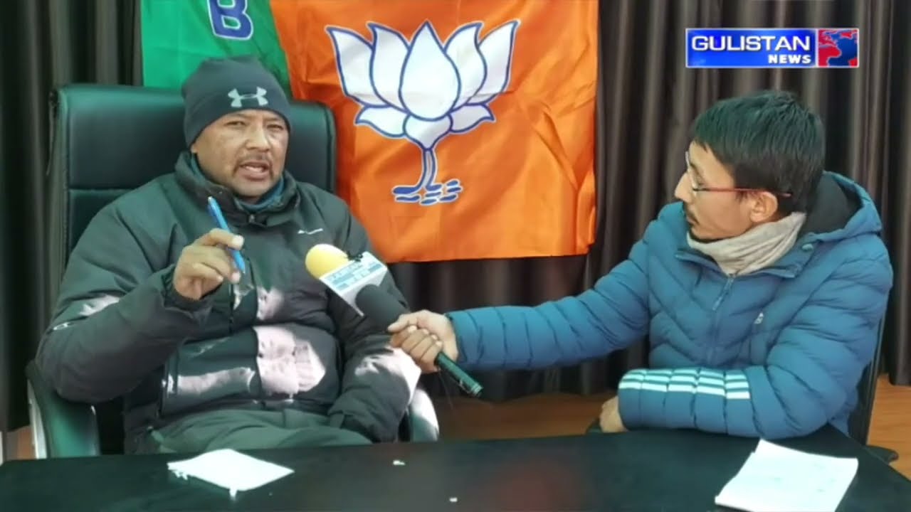 EXCLUSIVE INTERVIEW WITH COUNCILLOR KHALTSI LAHDC-LEH  SH.LOBZANG SHESRAB ON CONSTITUANCY DEVT.
