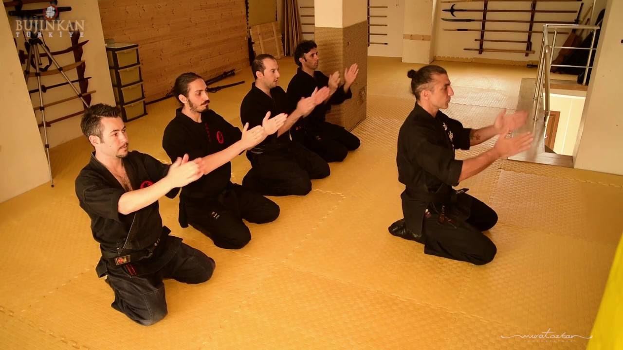 Bujinkan Ninjutsu serbest çalışma