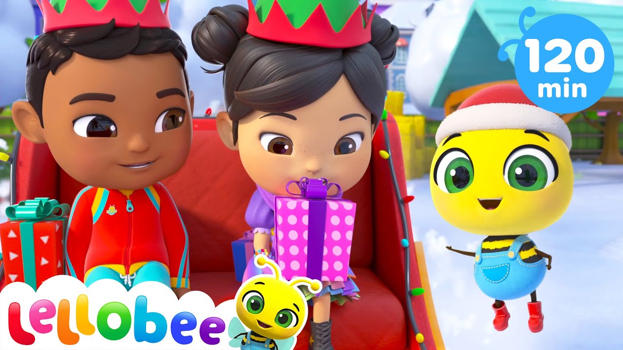 Jingle Bells | Baby Cartoons - Kids Sing Alongs | Moonbug