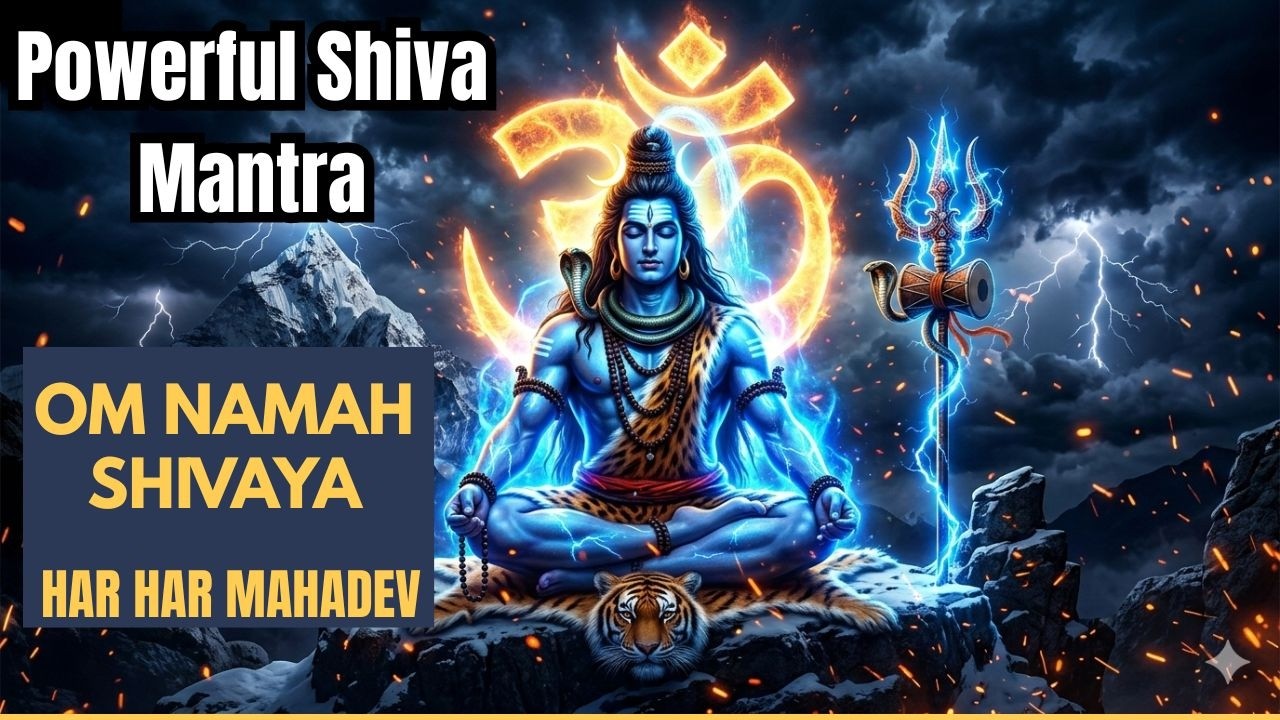 Powerful Om Namah Shivaya | Har Har Mahadev Temple Chant