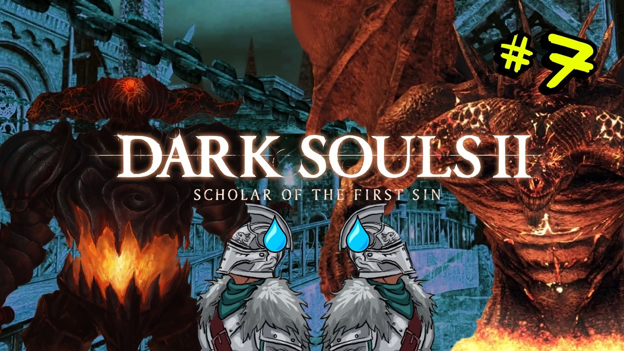DARK SOULS II: Scholar of the First Sin - Гори очече, гори! (СТРИМ #7)