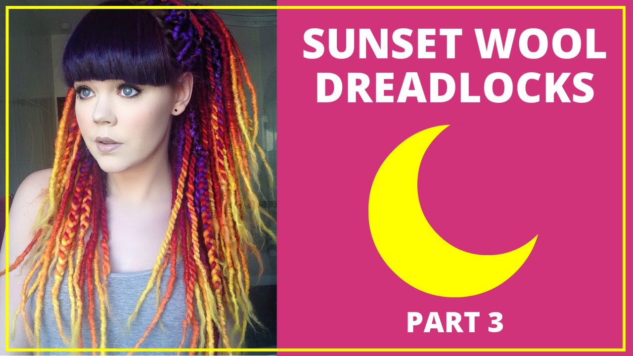 Sunset Wool Deadlock Tutorial: Part 3: Crochet & Wrap